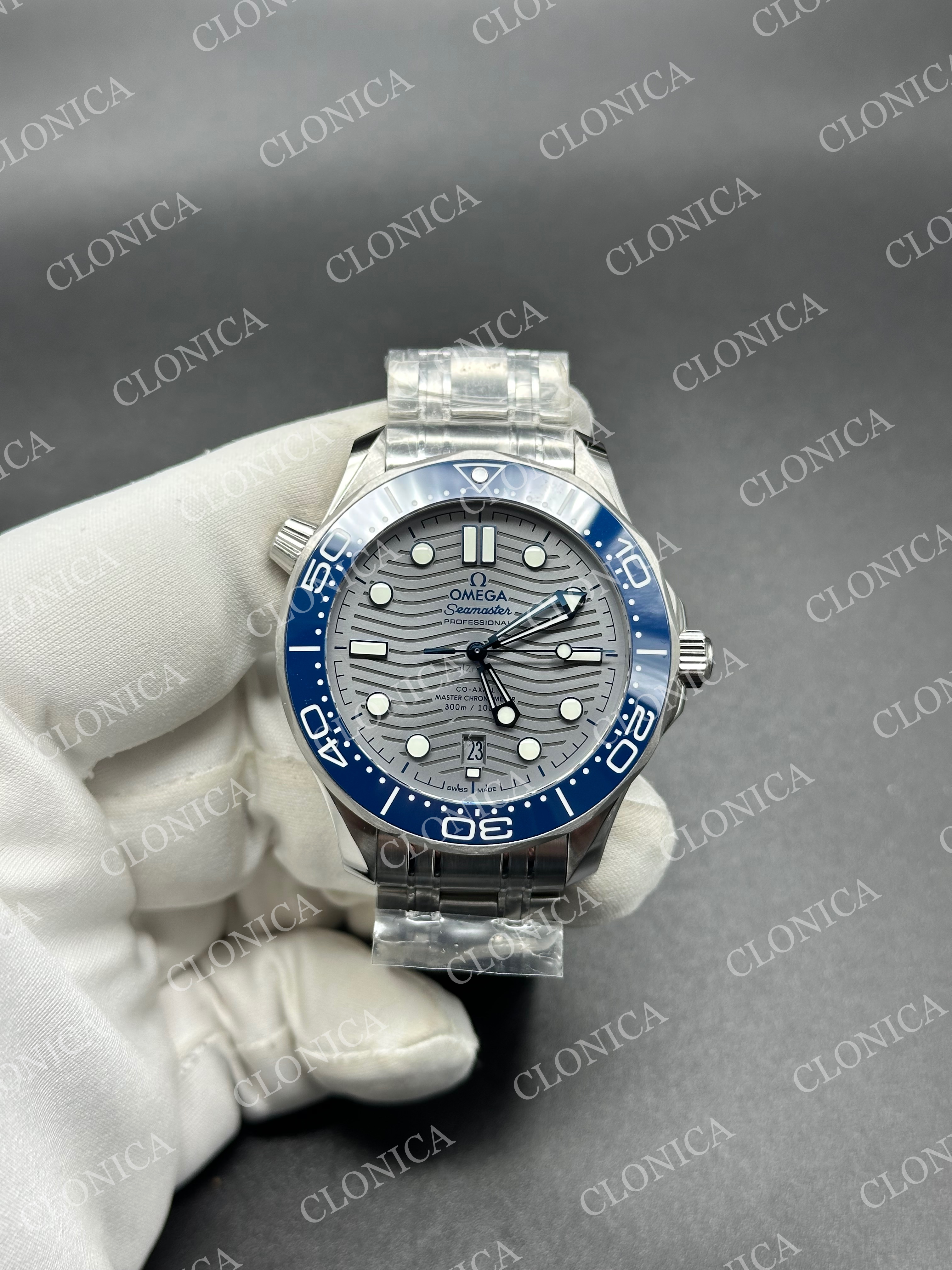 SEAMASTER DIVER 300M BLUE CERAMIC WITH BLUE DIAL