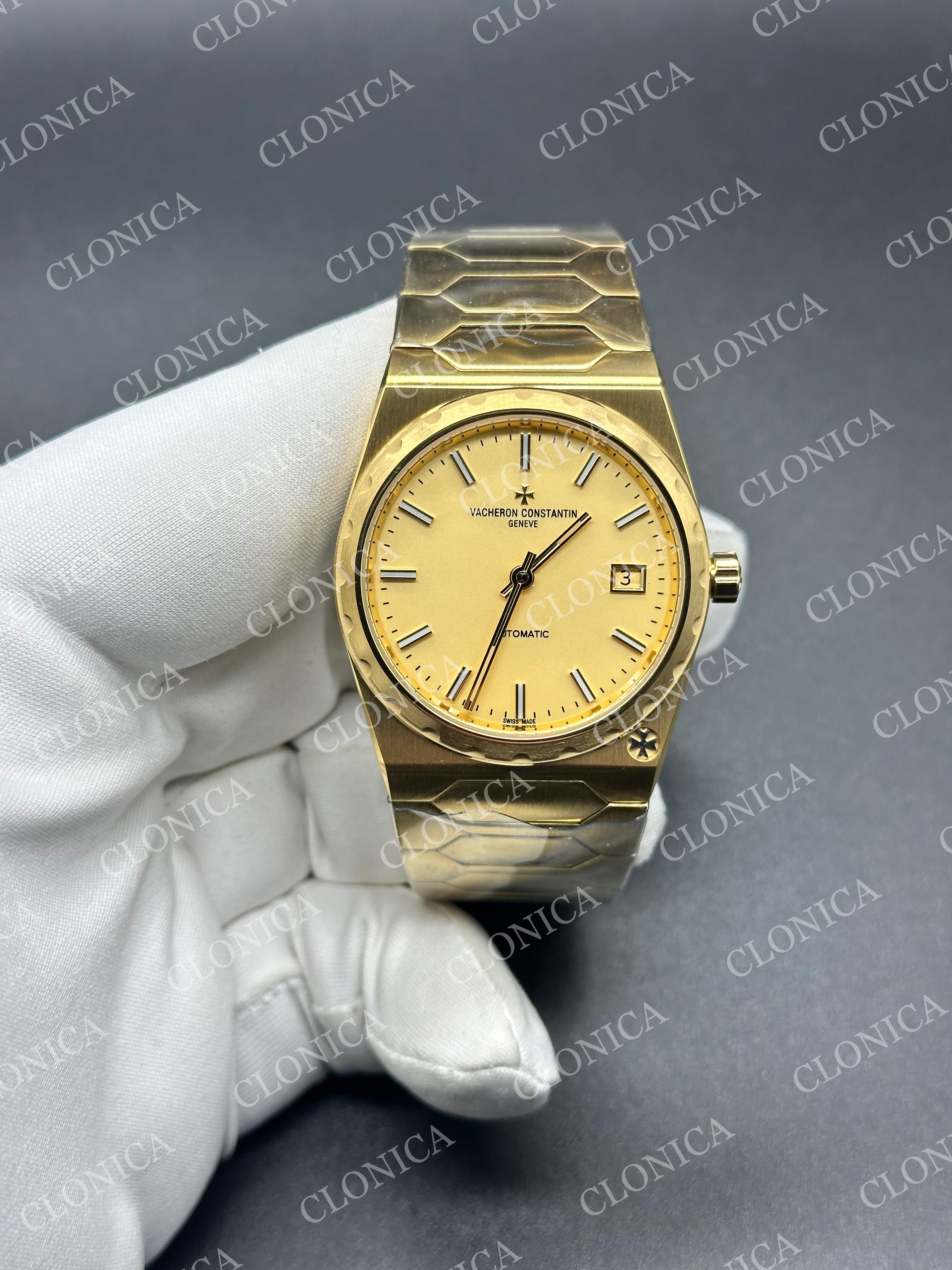 HISTORIQUES 4200H 222J-B935 YG GOLD DIAL ON YG BRACELET A2455